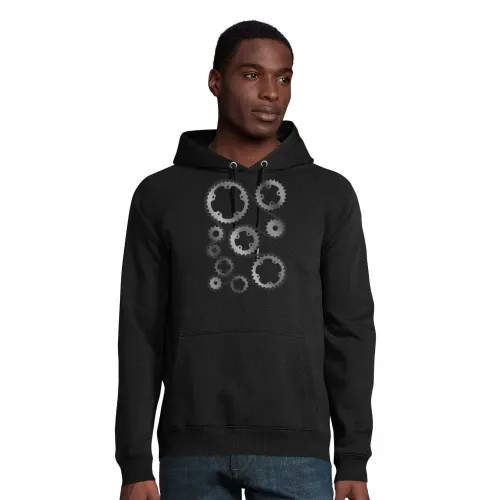 Zahnräder mit Kette Hoodie Männer Stellar Bio
