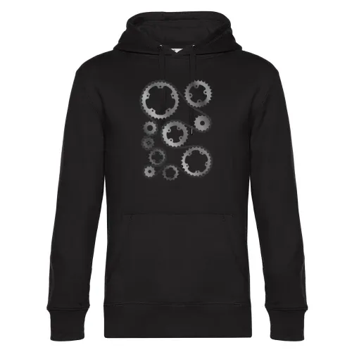 Zahnräder mit Kette Hoodie Männer King Hooded