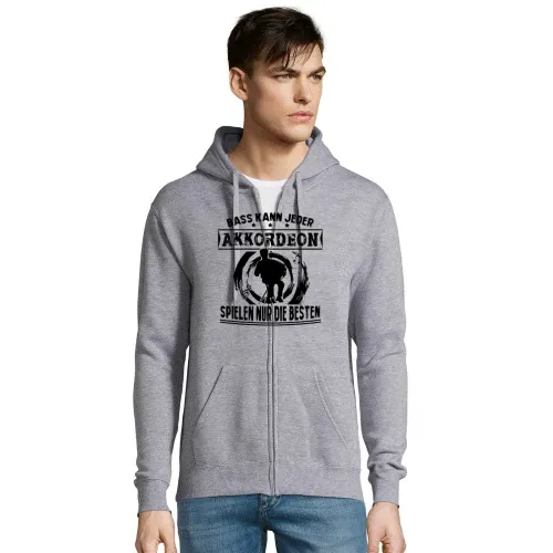 Ziehharmonika Akkordeon Spielen Nur Die Besten Männer Hoodie