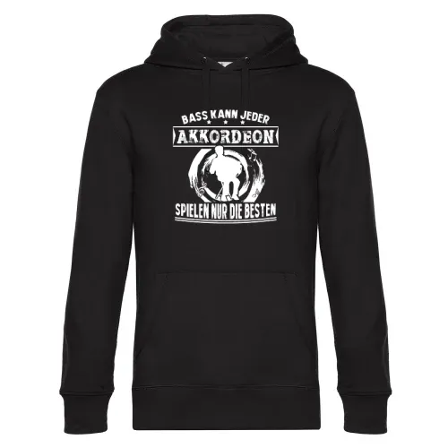 Ziehharmonika Akkordeon Spielen Nur Die Besten Männer Hoodie