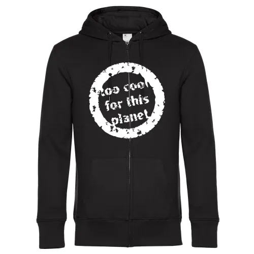 zu cool für diesen Planeten Männer Hoodie