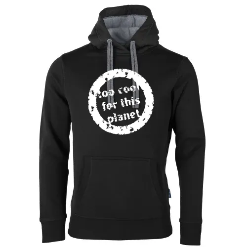 zu cool für diesen Planeten Männer Hoodie