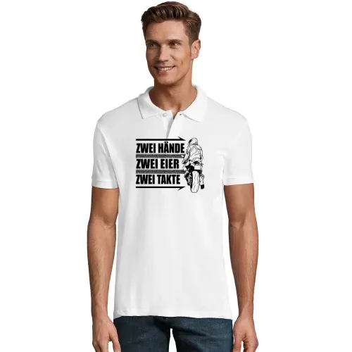 125er Rennmaschine Zwei Hände Zwei Eier Zwei Takte Polo