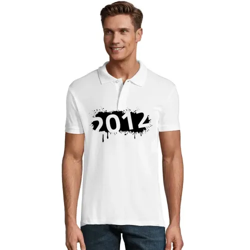 2012 Farbklecks Polo Männer Perfect