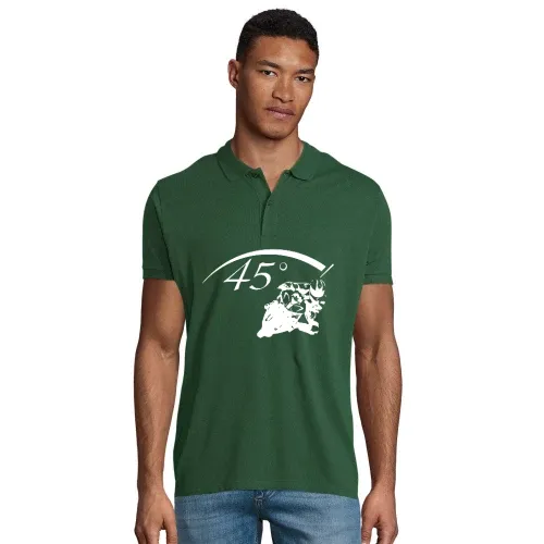 45 Biker Polo Männer Planet Bio