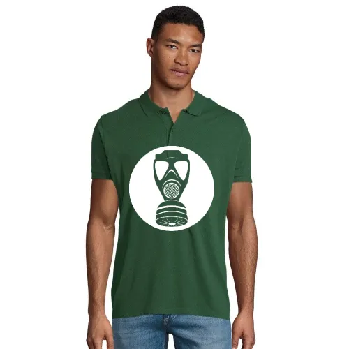 ABC Gasmaske Männer Polo