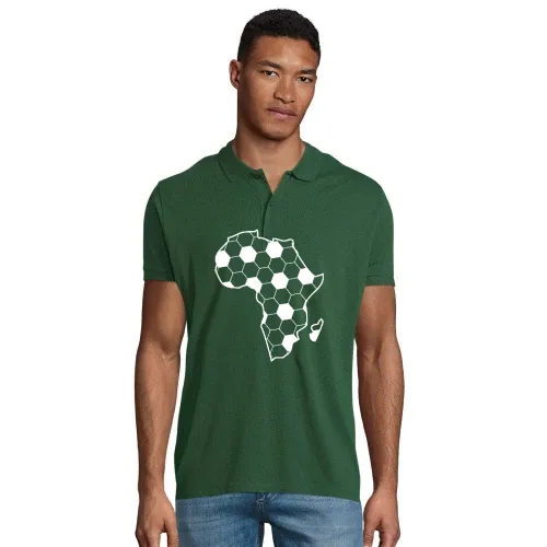Afrika der schwarze Kontinent als Fußball Männer Polo
