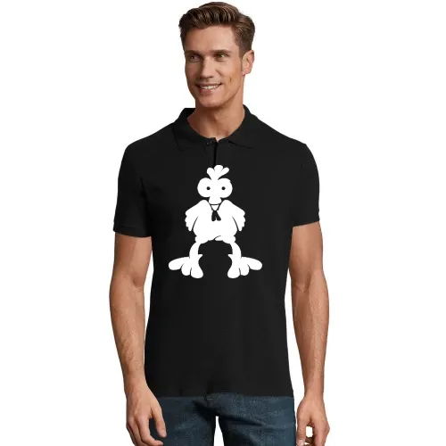 Agro Hahn Black Männer Polo