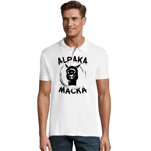 Alpaka Macka - Lama Macke - Polo Männer Perfect