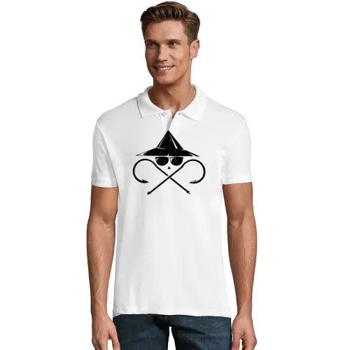 Angler Design Polo Männer Perfect