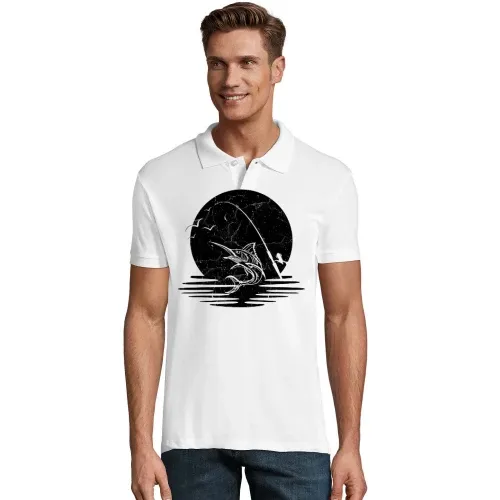 Angler Vintage Angeln Polo Männer Perfect