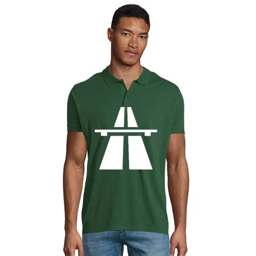Autobahn Symbol Männer Polo