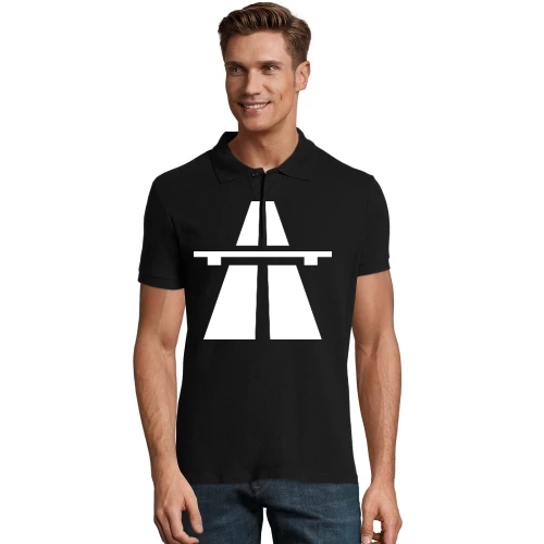 Autobahn Symbol Männer Polo