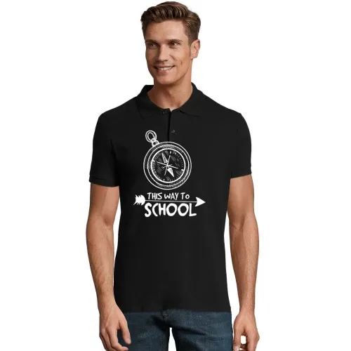 Backpacking Schule 2 Polo Männer Perfect