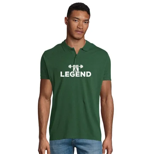 Be A Legend / Werde eine Legende Polo Männer Planet Bio