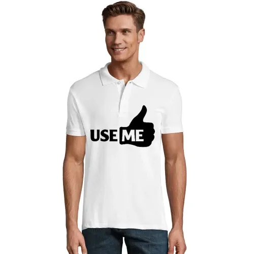 benutz mich mit like Daumen Männer Polo
