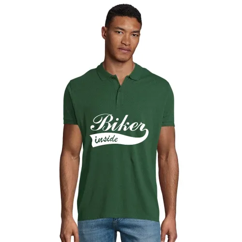Biker inside Männer Polo