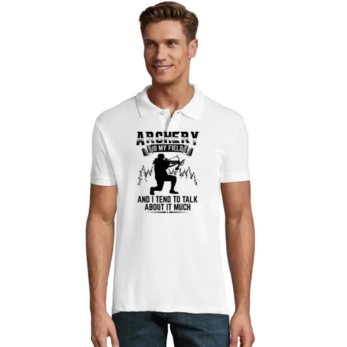 Bogenschießen Ist Mein Ding Bogenschützen Spruch Polo