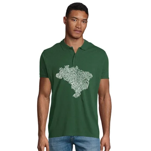 Brasilien Fingerabdruck Männer Polo