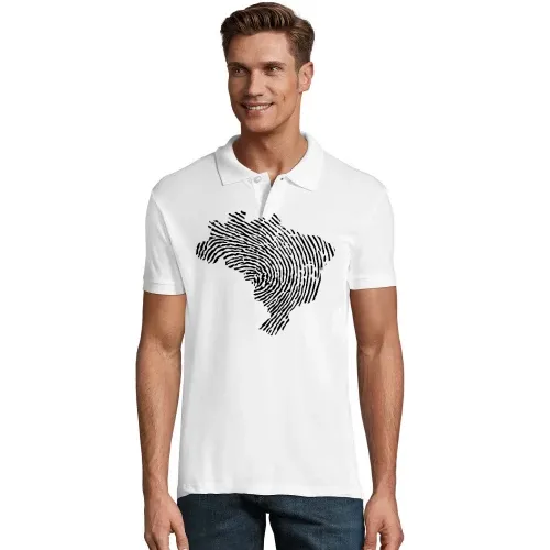 Brasilien Fingerabdruck Männer Polo