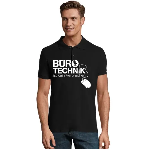 Bürotechnik ist kein Verbrechen Männer Polo