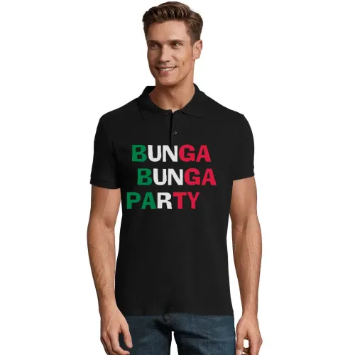 Bunga Bunga Party Polo Männer Perfect
