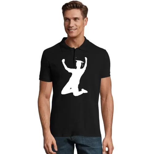 College Abschluss Jubel Männer Polo