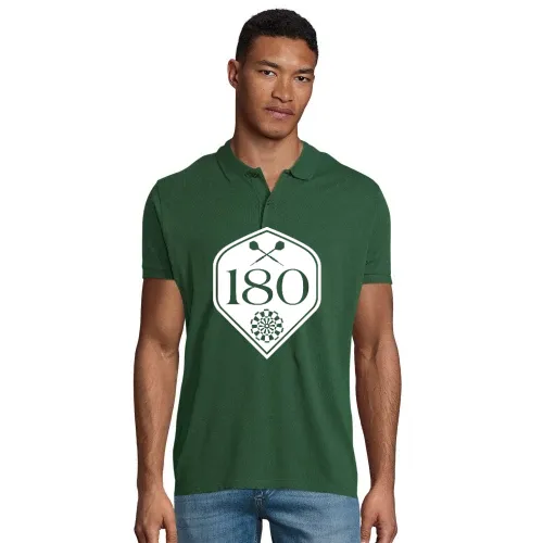 Darts 180 Flight Männer Polo