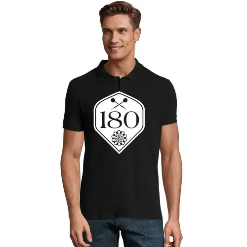 Darts 180 Flight Männer Polo