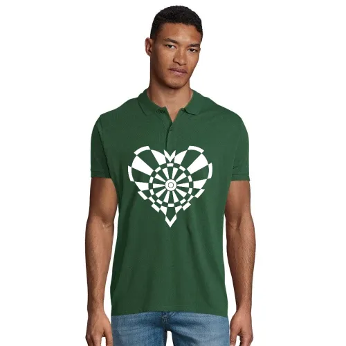 Dartscheiben Herz Männer Polo