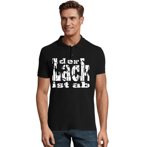der Lack ist ab Polo Männer Perfect