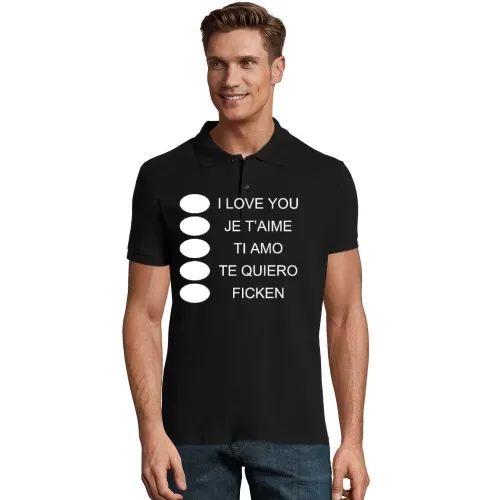 Die Sprachen der Liebe Männer Polo