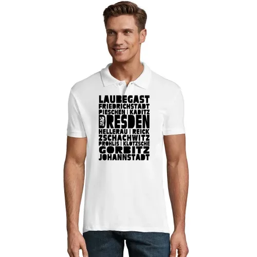 Dresden Stadtteile Männer Polo