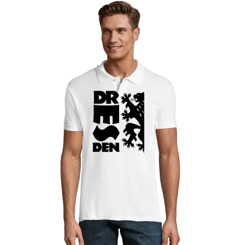 Dresden Wappen Männer Polo
