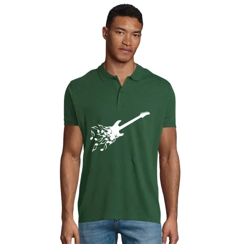 E-Gitarre aus Noten Männer Polo