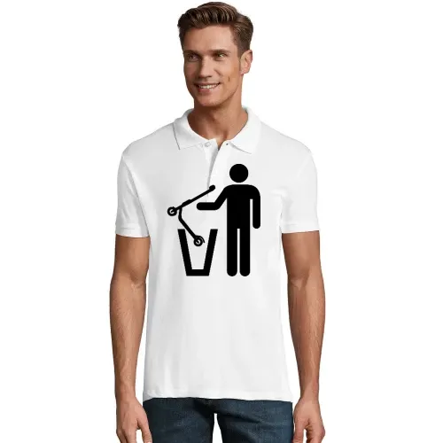 E-Roller Mülltonne Männer Polo