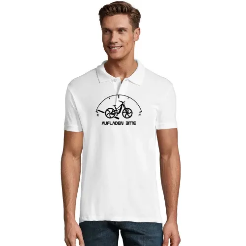 Ebiker Aufladen Bitte Lustiges Ebike Radfahrer Polo Männer Perfect