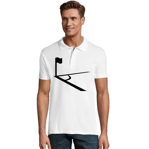 Eckball Fussball Polo Männer Perfect