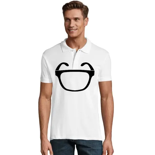 Einaugen Zyklopen Brille Männer Polo