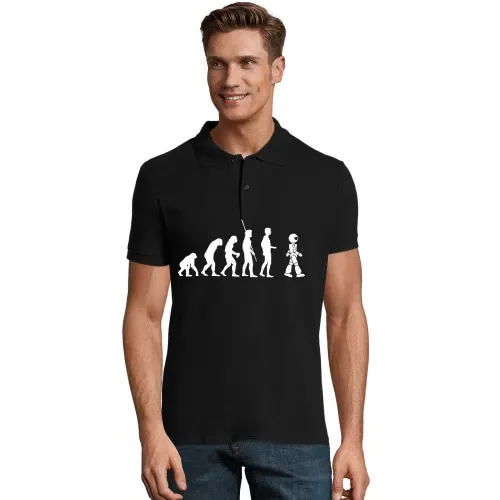 Evolution Roboter Männer Polo