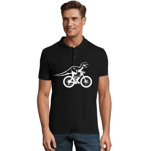 Fahrrad Dino Bike Dinosaurier Mountainbike MTB Rex Polo Männer Perfect