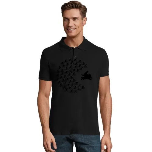 Fahrrad frisst Biker Polo