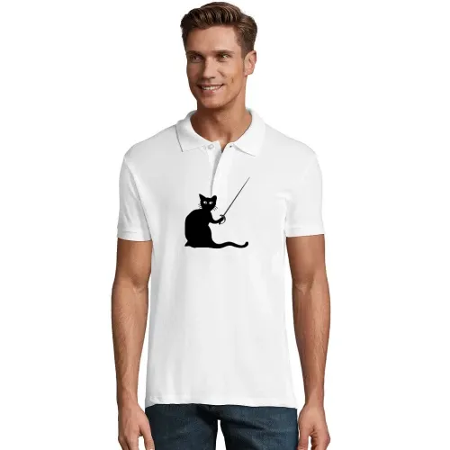 Fechten Katze Fechter Männer Polo
