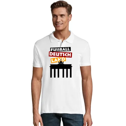 Fussball Deutschland 2.0 Männer Polo Fussball Deutschland 2.0 Polo