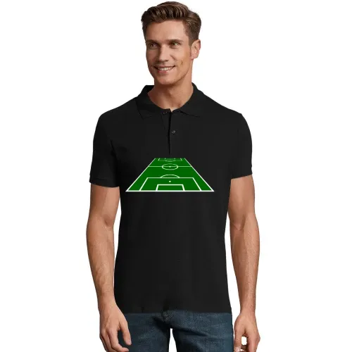 Fussball Spielfeld 3D 2.0 Polo Männer Perfect