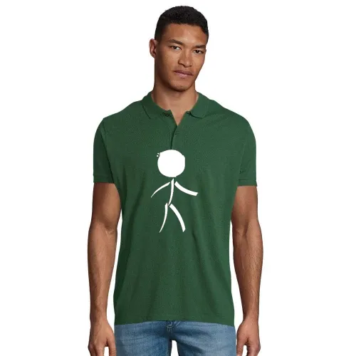 Fussball Strichmännchen Männer Polo