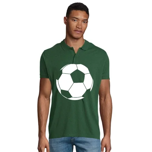 Fußballumriss Männer Polo