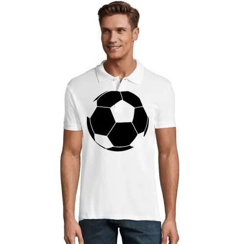 Fußballumriss Männer Polo
