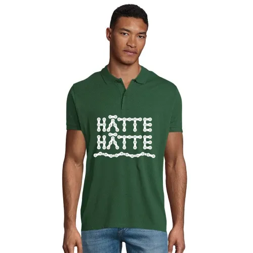 hätte hätte Fahrradkette Männer Polo