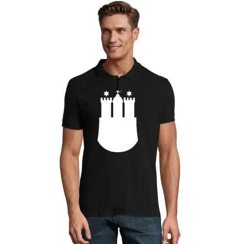 Hamburg Wappen Männer Polo